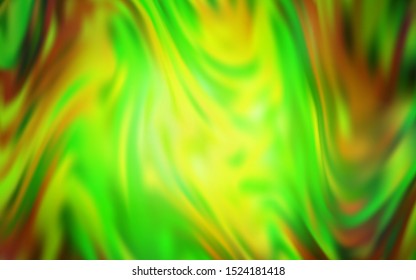Light Green, Yellow vector abstract layout. Abstract colorful illustration with gradient. Completely new design for your business.