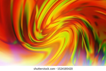 Light Green, Yellow vector abstract bright pattern. Creative illustration in halftone style with gradient. New design for your business.