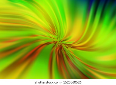 Light Green, Yellow vector abstract layout. Glitter abstract illustration with gradient design. Background for designs.