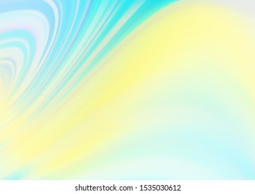 Light Green, Yellow vector abstract bokeh pattern. An elegant bright illustration with gradient. Brand new style for your business design.