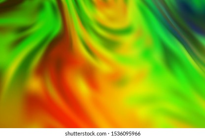Light Green, Yellow vector abstract blurred layout. Abstract colorful illustration with gradient. New style design for your brand book.