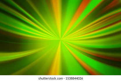 Light Green, Yellow vector abstract bright template. Colorful abstract illustration with gradient. New way of your design.