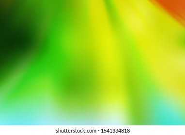 Light Green, Yellow vector abstract bright pattern. Creative illustration in halftone style with gradient. New design for your business.