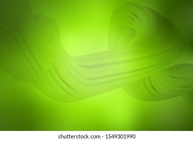 Light Green, Yellow vector abstract bright pattern. New colored illustration in blur style with gradient. Background for designs.
