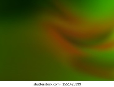 Light Green, Yellow vector abstract bright template. Colorful illustration in abstract style with gradient. Brand new design for your business.