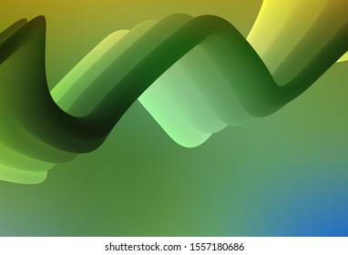 Light Green, Yellow vector abstract layout. Modern abstract illustration with gradient. Background for a cell phone.