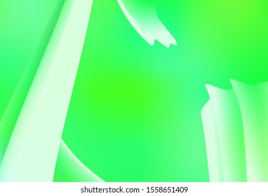 Light Green, Yellow vector abstract blurred layout. Shining colorful illustration in smart style. The best blurred design for your business.