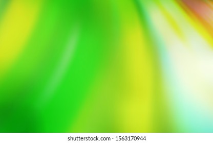 Light Green, Yellow vector abstract bright template. Shining colored illustration in smart style. New style design for your brand book.