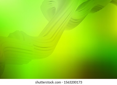 Light Green, Yellow vector abstract blurred background. New colored illustration in blur style with gradient. New design for your business.