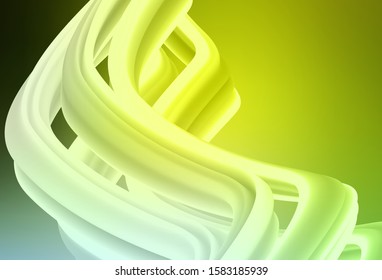 Light Green, Yellow vector abstract blurred background. An elegant bright illustration with gradient. The best blurred design for your business.