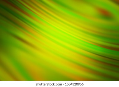 Light Green, Yellow vector abstract blurred layout. New colored illustration in blur style with gradient. Completely new design for your business.