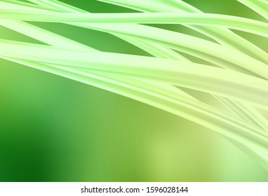 Light Green, Yellow vector abstract layout. A completely new colored illustration in blur style. Completely new design for your business.