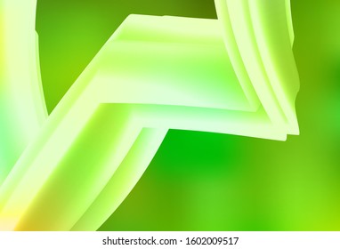 Light Green, Yellow vector abstract blurred background. New colored illustration in blur style with gradient. Background for designs.