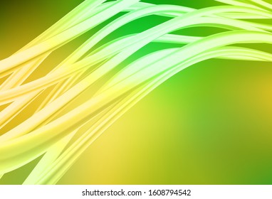 Light Green, Yellow vector abstract blurred background. Abstract colorful illustration with gradient. Elegant background for a brand book.