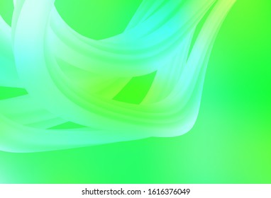 Light Green, Yellow vector abstract bright template. New colored illustration in blur style with gradient. The best blurred design for your business.