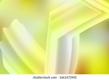 Color verde claro, fondo abstracto abstracto vectorial amarillo borroso. Ilustración colorida en estilo abstracto con degradado. Nuevo diseño de estilo para su libro de marca.