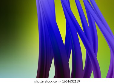 Light Green, Yellow vector abstract layout. A completely new colored illustration in blur style. Background for a cell phone.