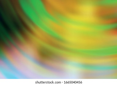 Light Green, Yellow vector abstract blurred background. Colorful illustration in abstract style with gradient. New style design for your brand book.
