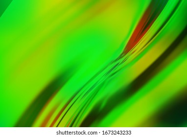 Light Green, Yellow vector abstract bright template. Abstract colorful illustration with gradient. New way of your design.