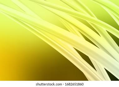 Light Green, Yellow vector abstract bright template. A completely new colored illustration in blur style. The best blurred design for your business.