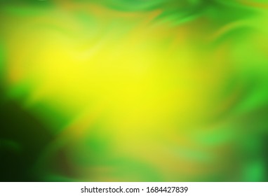 Color verde claro, mestizo abstracto de textura brillante. Nueva ilustración de color en estilo borroso con degradado. Antecedentes elegantes para un libro de marca.