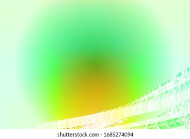 Light Green, Yellow vector abstract bright template. Modern abstract illustration with gradient. New style for your business design.