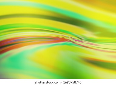 Light Green, Yellow vector abstract bright texture. A completely new colored illustration in blur style. The best blurred design for your business.