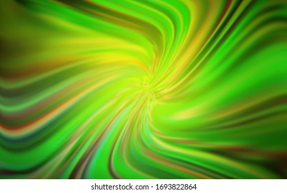 Color verde claro, fondo abstracto abstracto vectorial amarillo borroso. Una ilustración de color completamente nueva en un estilo borroso. El mejor diseño borroso para su negocio.