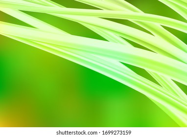 Light Green, Yellow vector abstract bright texture. Colorful illustration in abstract style with gradient. Background for a cell phone.