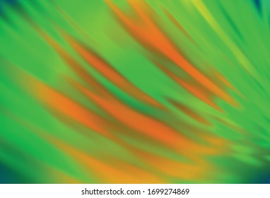 Light Green, Yellow vector abstract layout. Colorful abstract illustration with gradient. New way of your design.