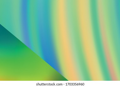Light Green, Yellow vector abstract layout. Colorful illustration in abstract style with gradient. New style for your business design.