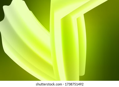 Light Green, Yellow vector abstract blurred background. Colorful abstract illustration with gradient. New design for your business.