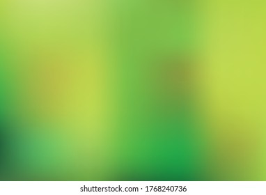 Verde claro, Rama de vector amarillo abstracto patrón brillante. Ilustración colorida en estilo abstracto con gradiente. Fondo para un teléfono móvil.