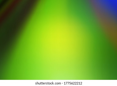Light Green, Yellow vector abstract layout. An elegant bright illustration with gradient. The best blurred design for your business.
