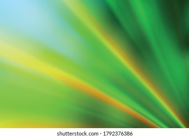 Light Green, Yellow vector abstract blurred layout. Abstract colorful illustration with gradient. The best blurred design for your business.
