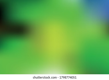 Light Green, Yellow vector abstract bright pattern. Creative illustration in halftone style with gradient. Blurred design for your web site.