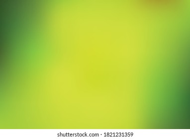 Light Green, Yellow vector abstract blurred background. An elegant bright illustration with gradient. New style design for your brand book.