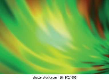 Light Green, Yellow vector abstract layout. Colorful illustration in abstract style with gradient. The best blurred design for your business.