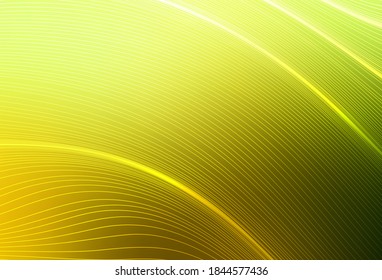 Verde claro, fondo abstracto vectorial amarillo borroso. Ilustración colorida brillante de estilo inteligente. Nuevo diseño de estilo para tu libro de marca.