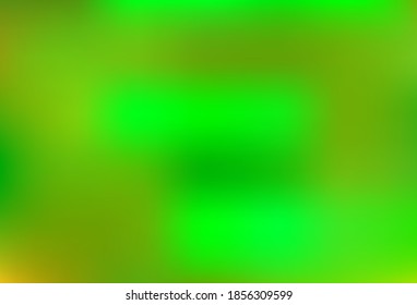 Planta brillante abstracta de vector amarillo, verde claro. Ilustración colorida abstracta con gradiente. El mejor diseño borroso para su negocio.