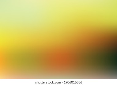 Light Green, Yellow vector abstract bright texture. Colorful abstract illustration with gradient. Background for designs.