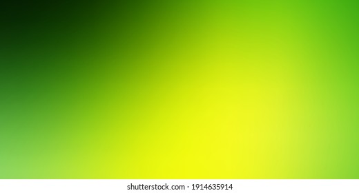 Light Green  Yellow vector abstract background  Gradient abstract illustration and blurred colors  New design for applications 
