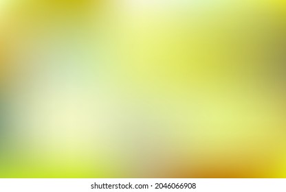 Fondo de desenfoque abstracto de vector amarillo verde claro. Ilustración colorida desdibujada en un estilo completamente nuevo. Diseño moderno para tus aplicaciones.
