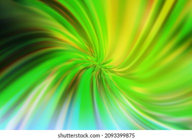 Verde claro, Rama de vector amarillo abstracto patrón brillante. Una ilustración de color completamente nueva en un estilo borroso. Diseño inteligente para su trabajo.
