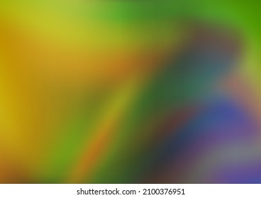 Light Green, Yellow vector abstract blurred pattern. Shining colorful illustration in a Brand new style. The template for backgrounds of cell phones.