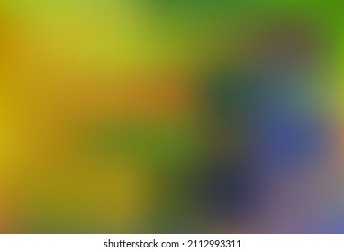 Light Green, Yellow vector abstract background. Creative illustration in halftone style with gradient. Simple design for your business.