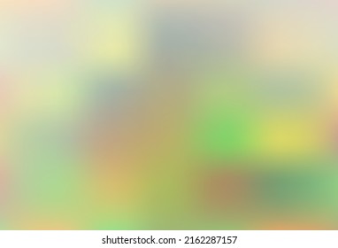 Light Green, Yellow vector abstract blurred template. Creative illustration in halftone style with gradient. Smart texture for your design.