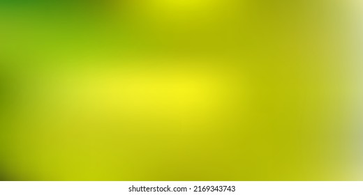 Patrón de desenfoque abstracto del vector amarillo verde claro. Ilustración abstracta de gradiente colorido en estilo borroso. La mejor opción para tu diseño.