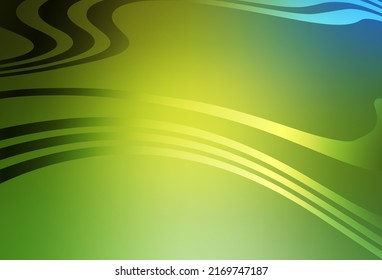 Light Green, Yellow vector abstract blurred background. Modern abstract illustration with gradient. New style for your business design.