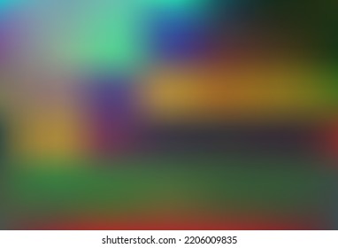 Plantilla abstracta de vector amarillo verde claro. Ilustración colorida de estilo borroso con gradiente. Nuevo estilo para su diseño de negocio.